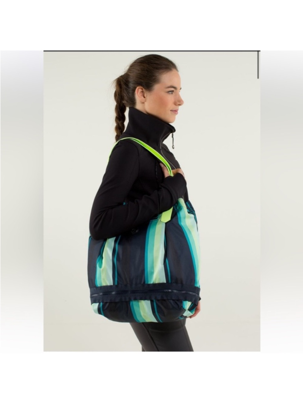 Lululemon Enlighten & Expand Tote yoga gym overnight beach bag - Picture 2 of 14